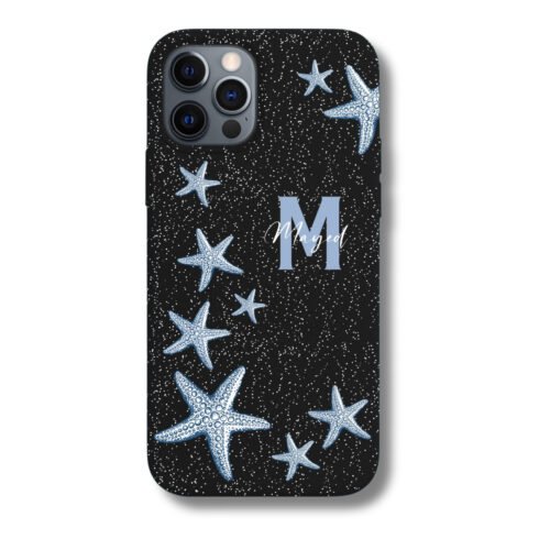 Blue Starfish - Name & Initials