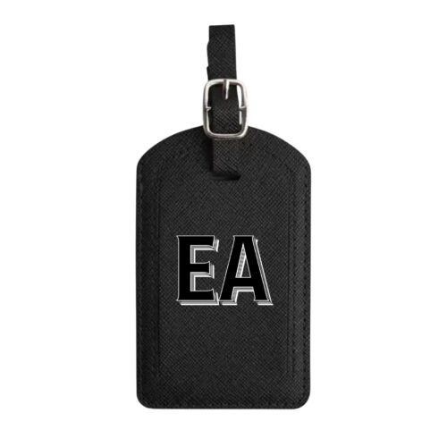 Minimal Initials - Black XII