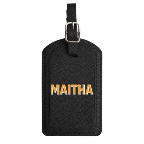 Minimal Initials - Black VII